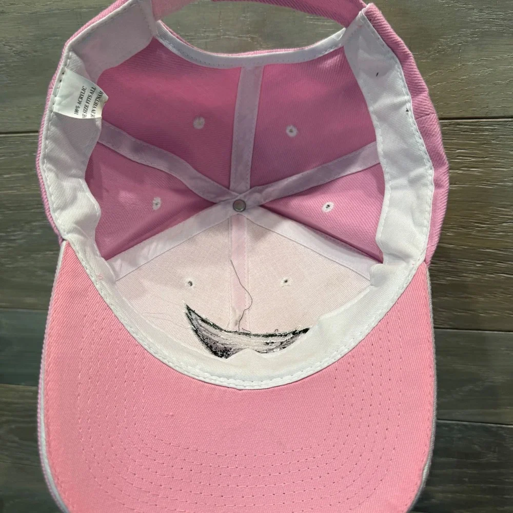 Philadelphia Eagles NFL Pink Baseball Cap Hat Embroidered Logo Adjustable OSFM